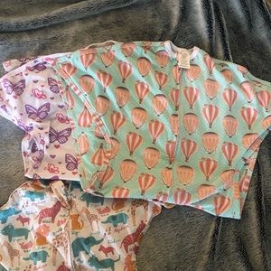 Set of Five **Zipadee-zip** brand sleep sacks